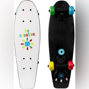 PlayWheels Chalkboard Skateboard with Helmet Combo
